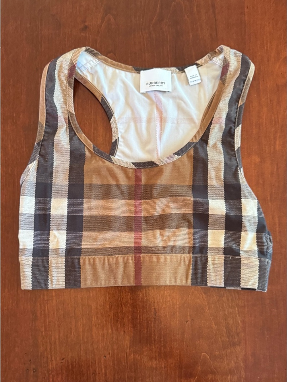 Burberry
Vintage Check Crop Top - Picture 3 of 6